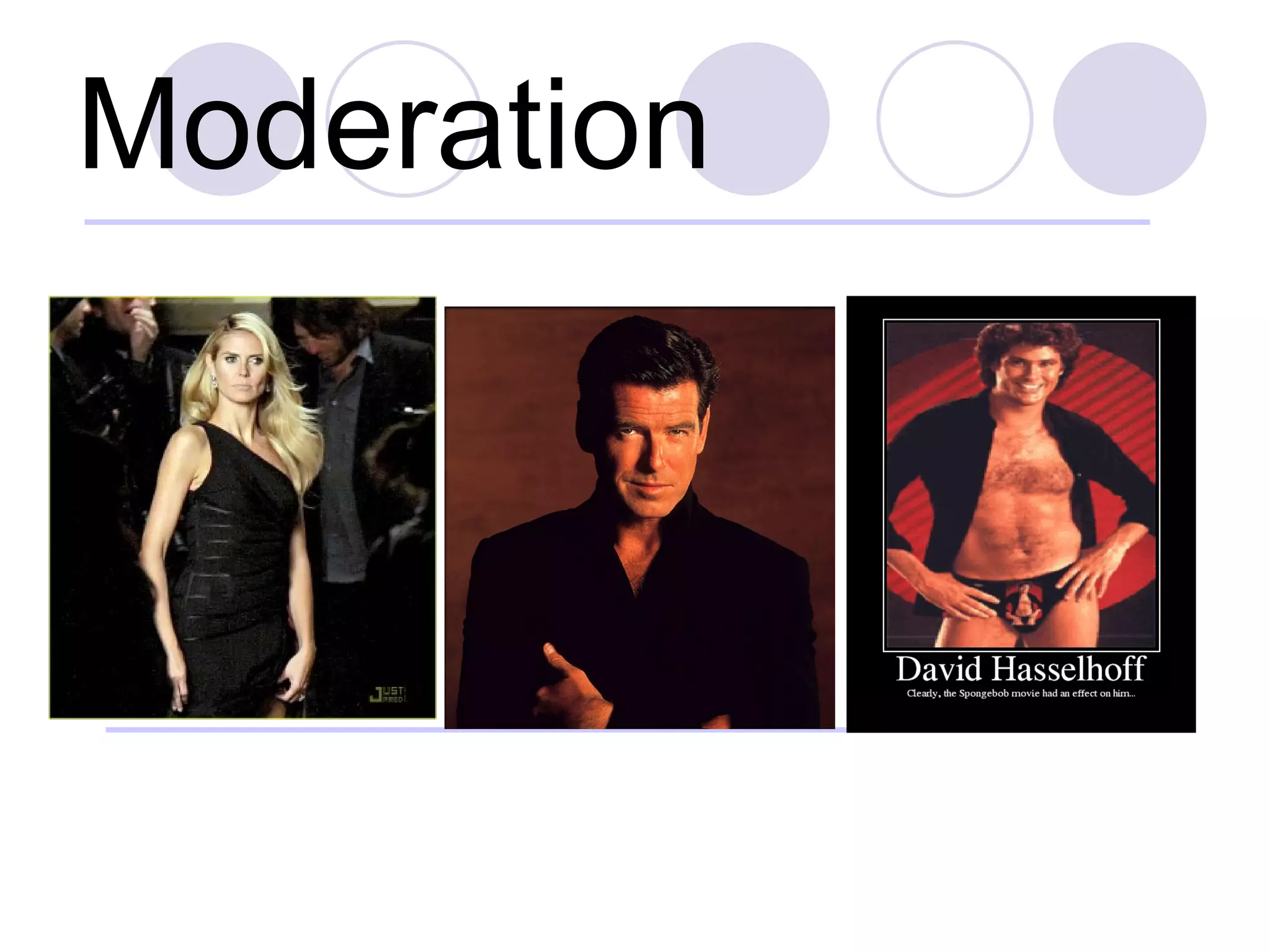 Moderation 