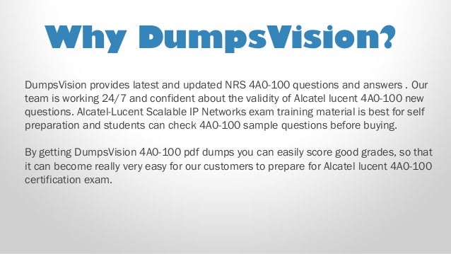 4A0-100 Valid Test Syllabus