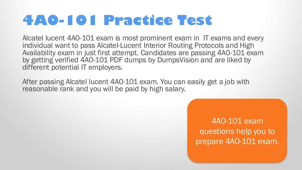 4A0-113 Online Test