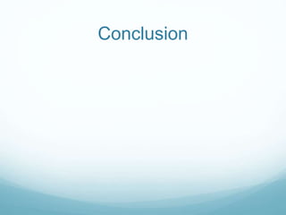 Conclusion
 