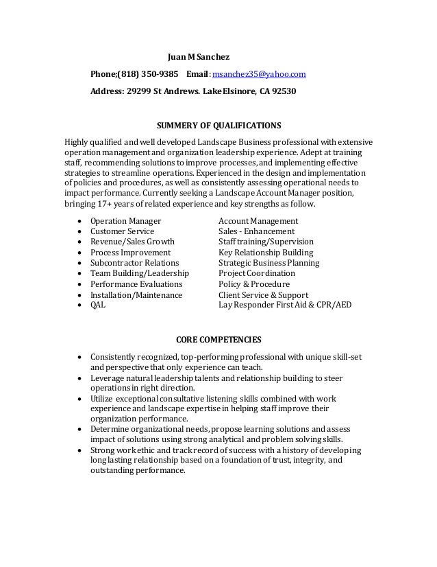 juan m sanchez resume 2016