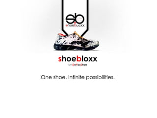 shoebloxx
by DoYouShoe
One shoe, infinite possibilities.
 