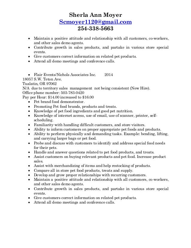 Sherla Moyer Resume 2015 Pdf Sherla Moyer Resume 2015 Pdf