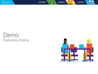 Demo
Exploratory Testing
 