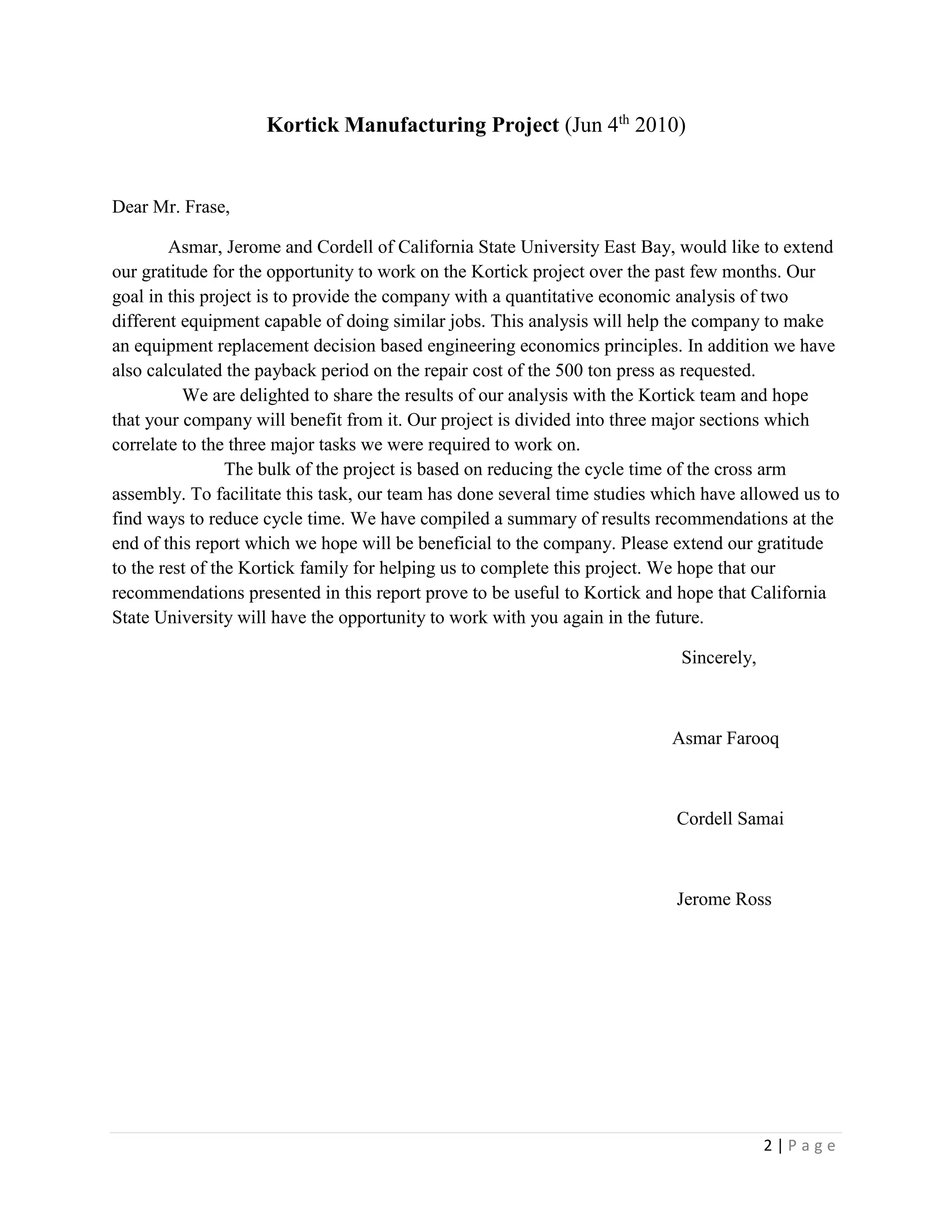 Kortick Senior Design Project PDF