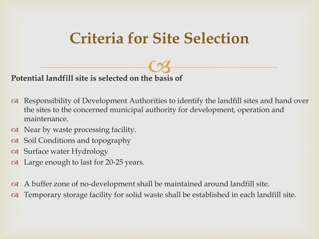Landfill - Basics | PPTX | Environmental Services Industry | Industries