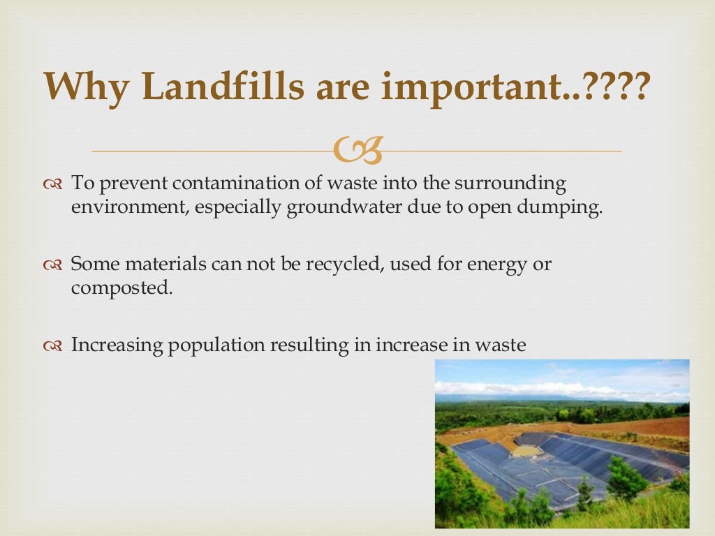 Landfill Basics