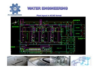 Plant layout in ACAD format
 