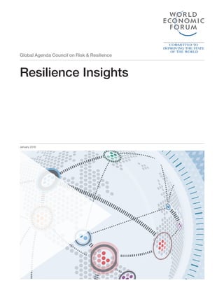 Global Agenda Council on Risk & Resilience
Resilience Insights
January 2016
 