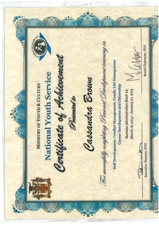 Ms. Brown's  Qualifications