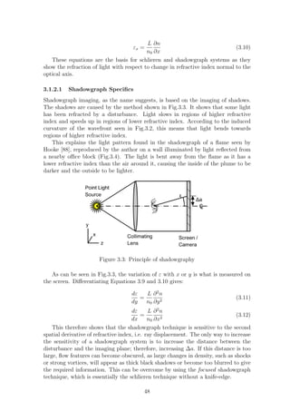 Focused Shadowgraphy Mark Quinn Thesis | PDF
