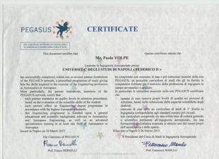 VOLPE_Paolo_Pegasus_certificate
