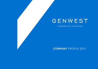 Company profile 2015
 