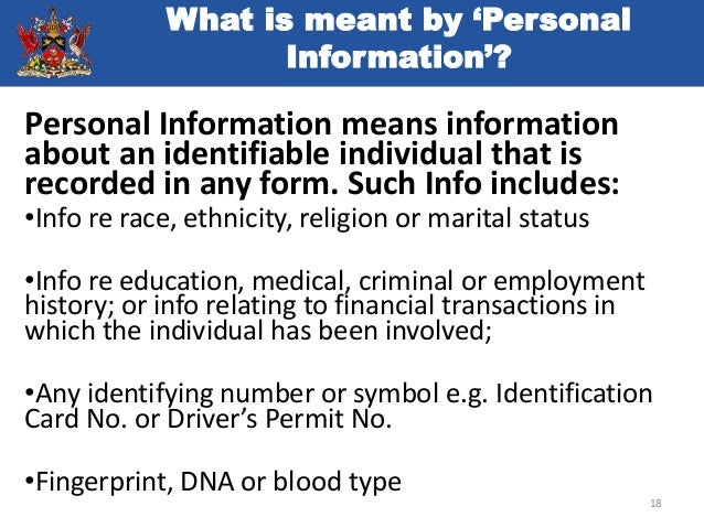 Freedom Of Information And Data Protection Freedom of information and data protection