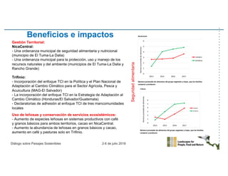 Amilcar Aguilar, Iniciativa Trifinio Corredor Seco, Nicaragua, CATIE 