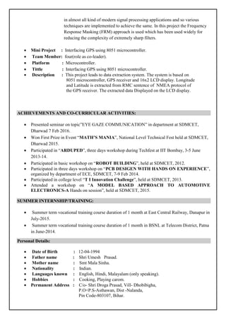 sagar kr singh ccn | PDF | Education