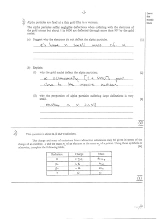 Particle Physics Math Answer Particel physics exercise 4A answers | PDF