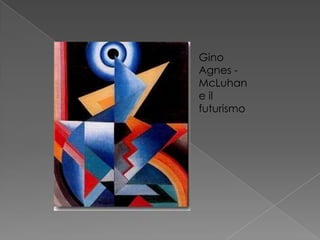 Diseño urbanístico futurista de Antonio Sant'Elia                                                                                   Umberto Boccioni, Elasticidad, 1912.Óleo sobre tela