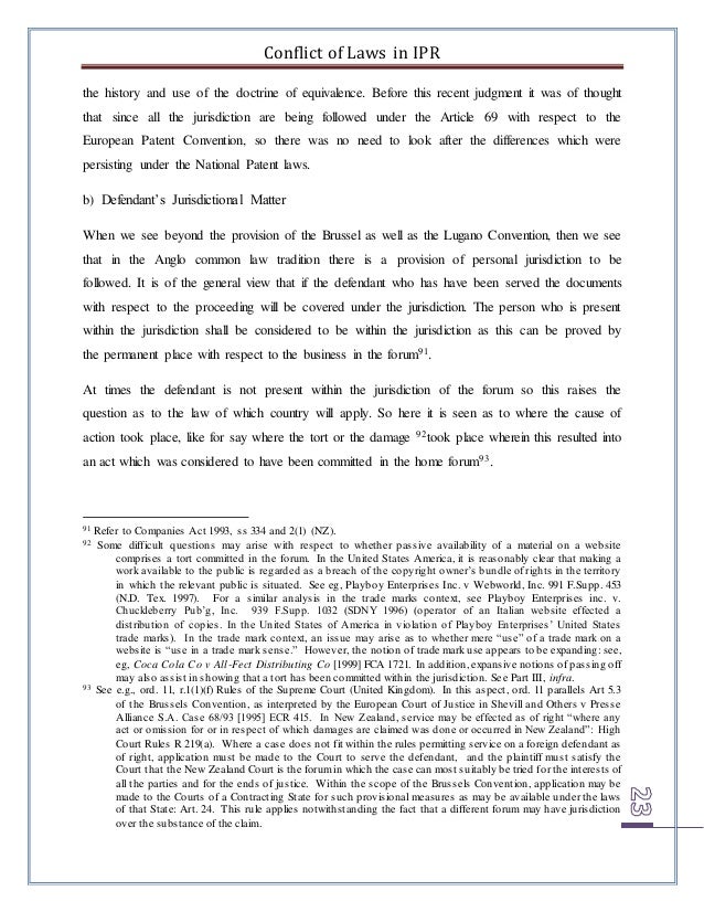 five principles of jurisdiction in international law pdf