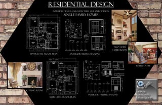 DESIGN
								
DESIGN
								
REFLECTIONSREFLECTIONS
PORTFOLIOPORTFOLIO
RESIDENTIAL DESIGN
INTERIOR DESIGN | ARCHITECTURE | GRAPHIC DESIGN
single family homes
UPPER LEVEL FLOOR PLAN INTERIOR TRIM ELEVATIONS
two story
family room
foyer entry
INTERIOR TRIM ELEVATIONS
keeping room
MAIN LEVEL FLOOR PLAN
 