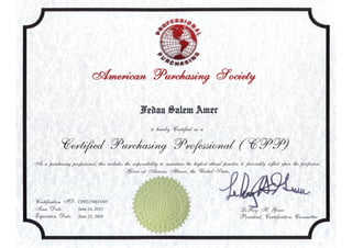 CPP Certificate