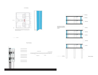 1st Floor
2nd Floor
3rd Floor
4th Floor
Air Flow Passive Cooling
5th Floor
6th Floor
7th Floor
8th Floor
Space allow for building
to cool down because of
air flow
Max exterior window opening are 9 inches wide for safety. Windows on the top of
walls between bathroom and room allow for air to circulate through unit. Wall
windows can up to 2.5 feet wide
Air movement
Ocean Wind
N
Cross Ventilation
Reinforced Steel
Supply Lines
Drywall
Floor Structure
Aluminum Framing
 