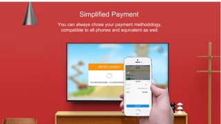 Simplified Payment
You can always chose your payment methodology,
compatible to all phones and equivalent as well.
 