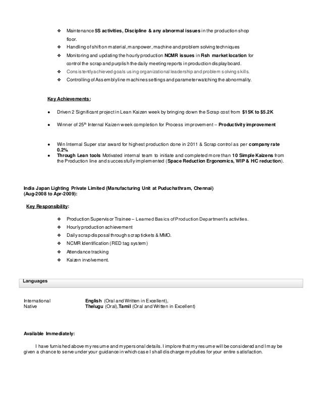 my personal resumes