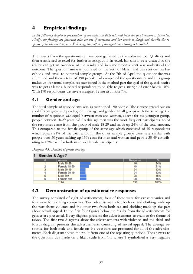 Empirical master thesis