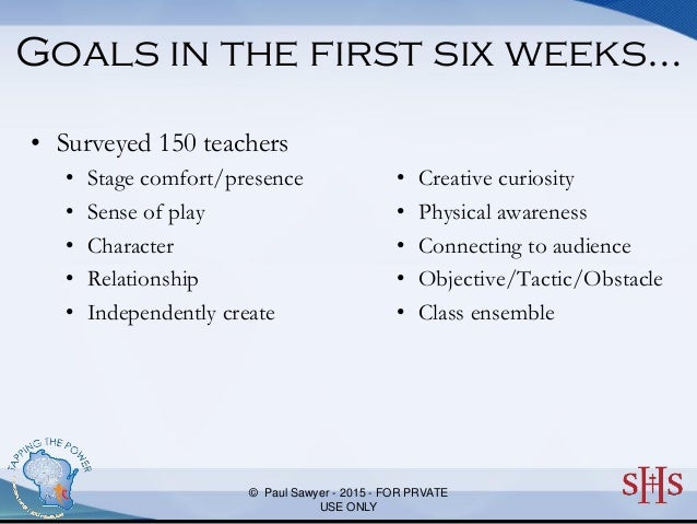 goals for high school