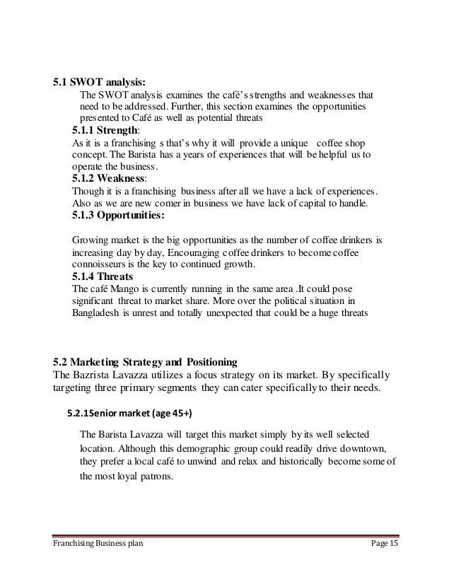Swot analysis of a company example image