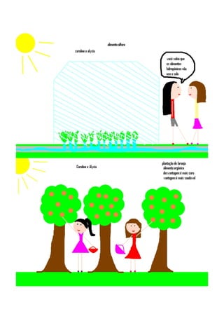 Livro com Dicas de Alimentos