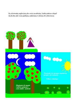 Livro com Dicas de Alimentos