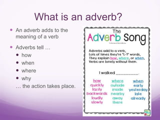 4 adverbs | PPTX