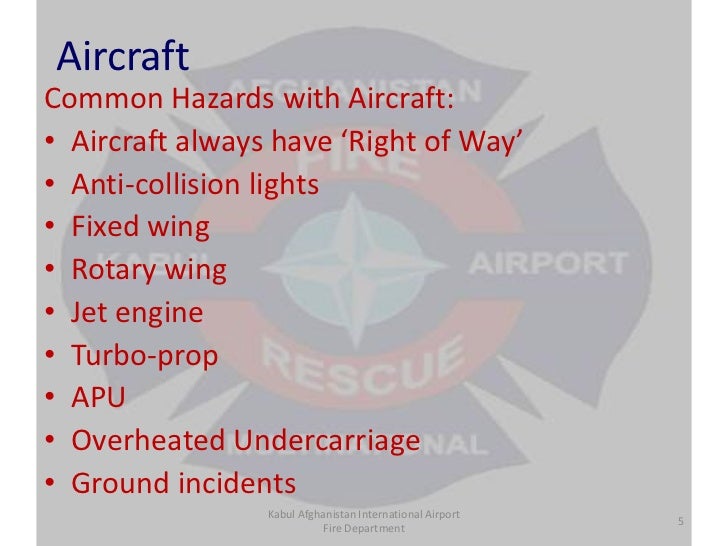 Airside Hazards And Risks