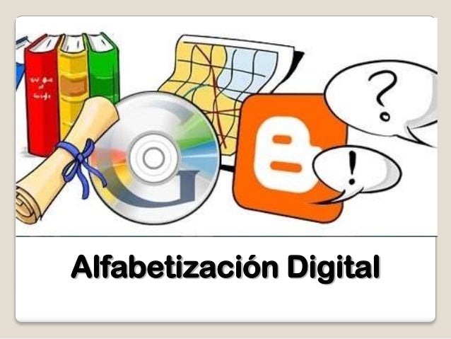 Resultado de imagen de alfabetizacion digital