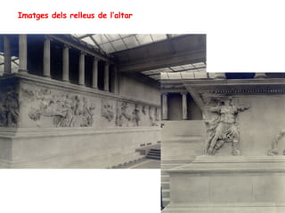 Imatges dels relleus de l’altar 