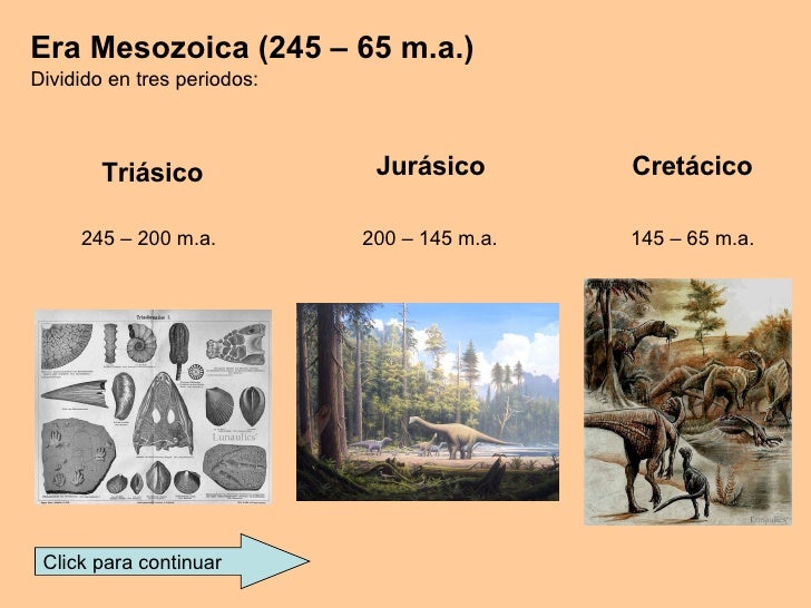 MESOZOICO 4ºA MESOZOICO 4ºA