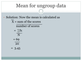 analytical representation of data | PPTX