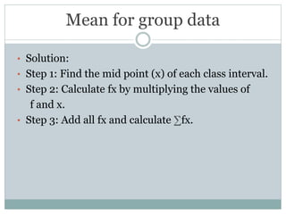 analytical representation of data | PPTX