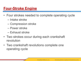 4 and 2 stroke engine, knowledge about 2 and 4 stroke engine | PDF