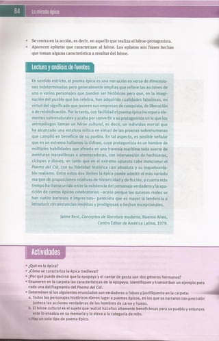 4° año   la épica