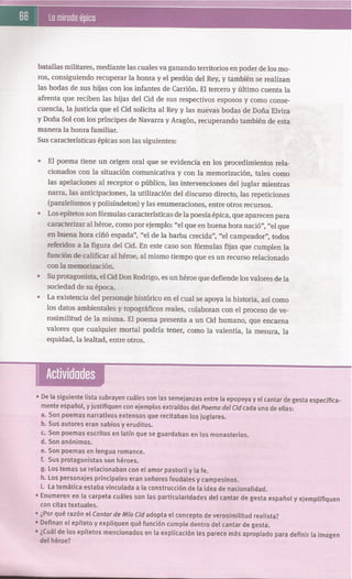 4° año   la épica