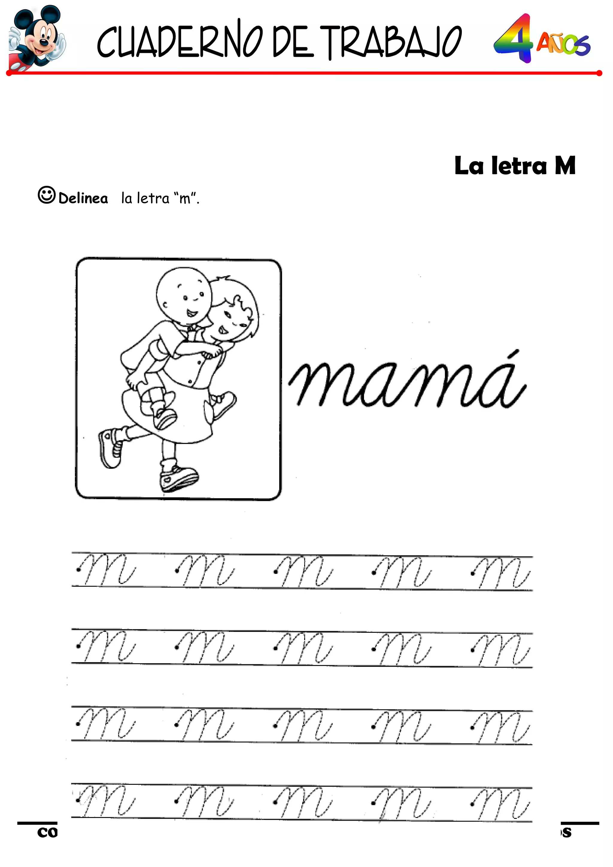 Cuaderno de trabajo II - 4 Años Comunicacion | DOC