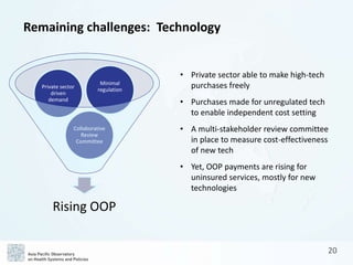 APO Korea Health System Review (Health in Transition) | PPTX