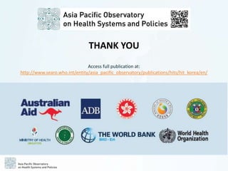 APO Korea Health System Review (Health in Transition) | PPTX