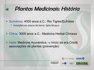  Todo fitoterápico industrializado deve ser
registrado previamente à comercialização;
 Tem que apresentar critérios de
qualidade, segurança e eficácia exigidos
pela ANVISA para todos os medicamentos
alopáticos.
Registro: fitoterápico = medicamento
“A venda de produtos não registrados é considerado crime grave
contra a saúde pública.”
(Cod. Penal Art. 273 § 1º B-I)
 