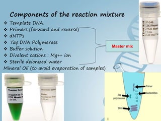 Hammed Pcr Polymerase chain reaction (PCR) BY DR YOUSIF HAMED MOHAMED SHARIF | PPT