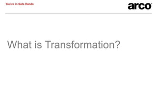 What is Transformation?
 