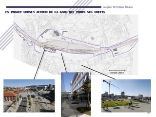 18
Le gare TER dans 10 ans
UN PROJET URBAIN AUTOUR DE LA GARE QUI PORTE SES FRUITSUN PROJET URBAIN AUTOUR DE LA GARE QUI PORTE SES FRUITS
 